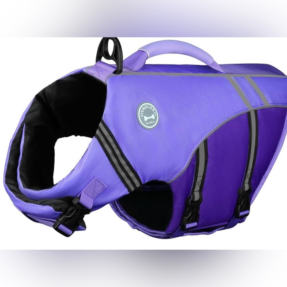 NEW/SEALED VIVAGLORY Sports Style Dog Life Jacket - Small